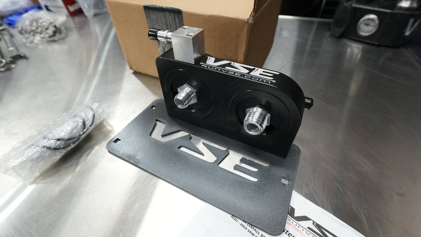 L5P Fuel System Saver - Black - DUAL FUEL FILTER SETUP