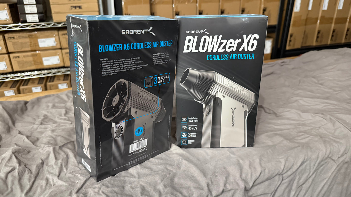 Chance To WIN 1 of 2 BLOWZER X6 Air Dusters – FREE ENTRY