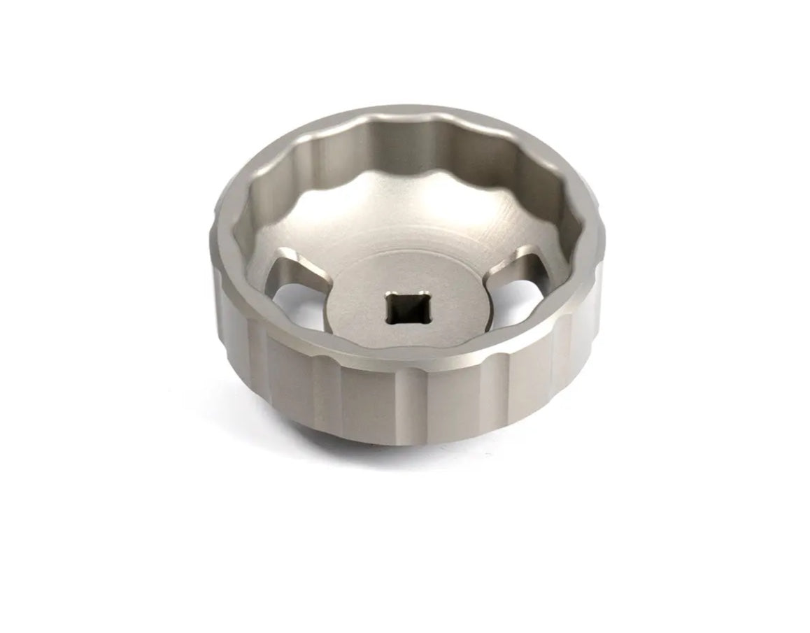 3.0 Duramax PPE Filter - Billet Aluminum Oil Filter Socket - 76mm 14F 114000659