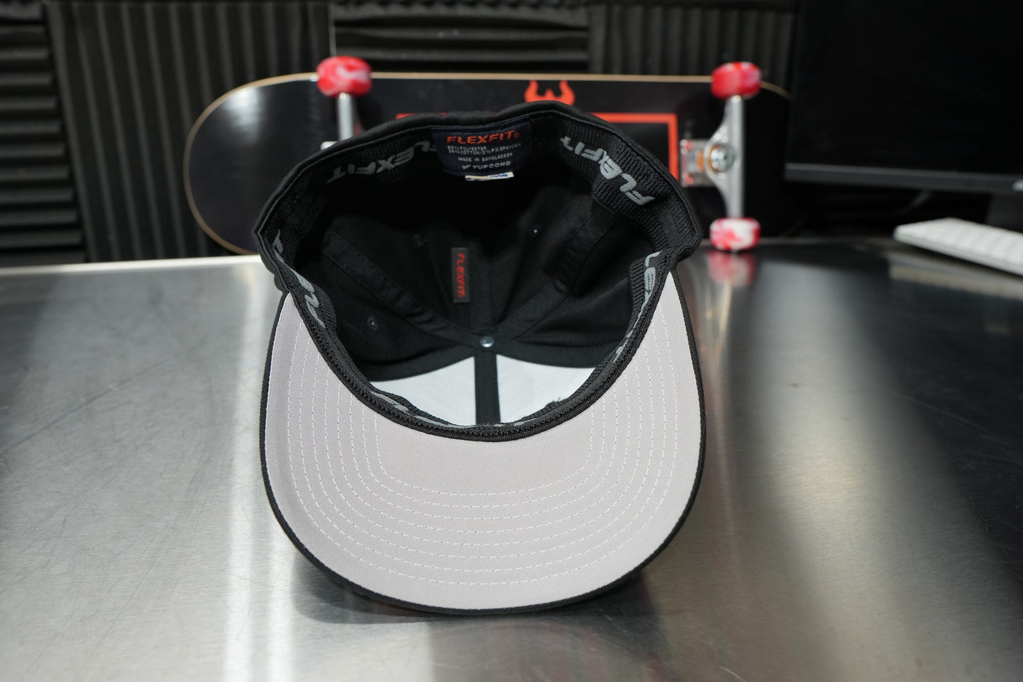 DemonWorks Hat - Flexfit - Black - V1